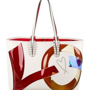 COPY - Christian Louboutin PVC Trimmed Cabata Tote